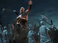 A giant on a rampage in Harry Potter and the Deathly Hallows - Part 2